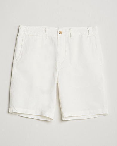 Polo Ralph Lauren Cotton/Linen Shorts Deckwash White – Hvit