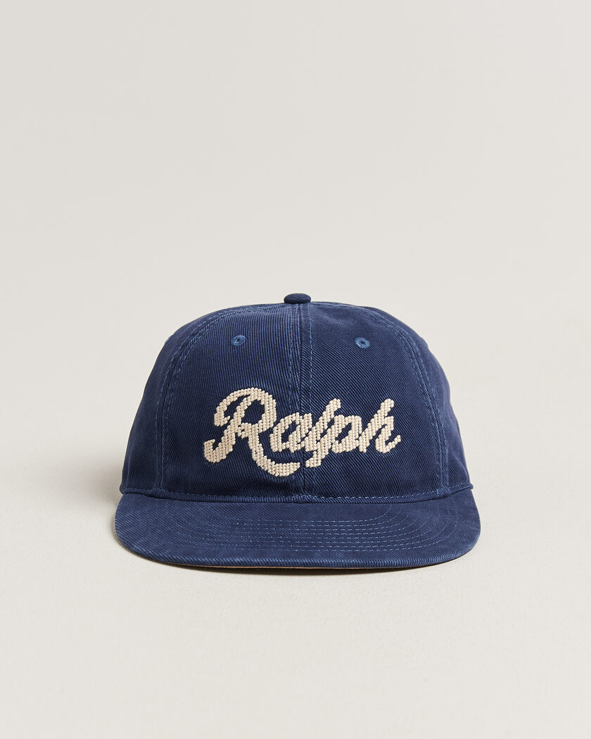 Polo Ralph Lauren Cotton Twill Logo Cap Newport Navy – Blå