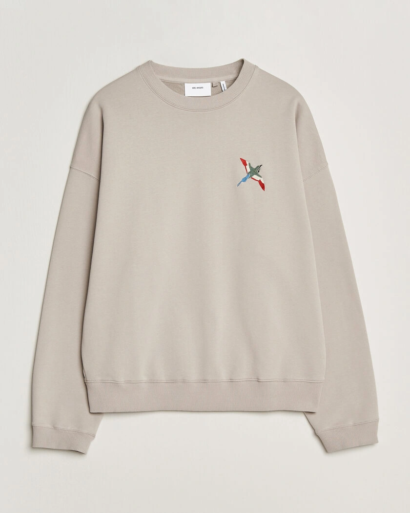Axel Arigato Micro Bee Bird Sweatshirt Stone – Beige