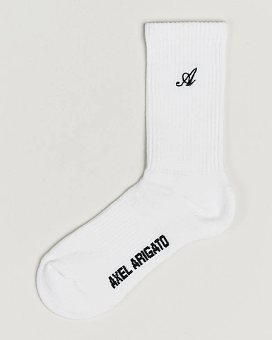 Axel Arigato Signature Sock White – Hvit