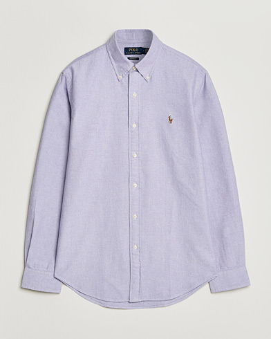 Polo Ralph Lauren Custom Fit Oxford Shirt Tissel Purple – Lilla