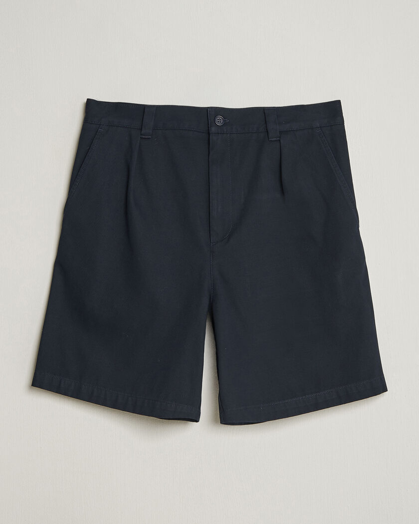 A.P.C. Otis Cotton Chino Shorts Dark Navy – Blå
