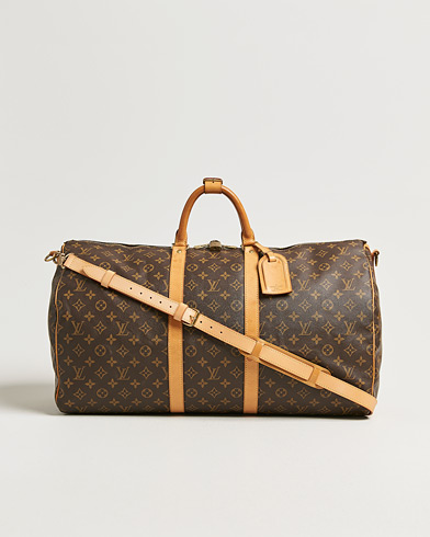 Louis Vuitton Pre-Owned Keepall Bandouliére 55 Monogram – Brun