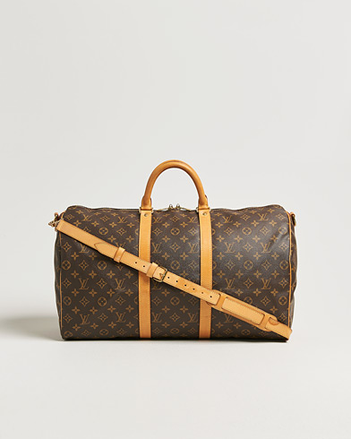 Louis Vuitton Pre-Owned Keepall Bandouliére 50 Monogram – Brun