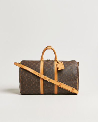 Louis Vuitton Pre-Owned Keepall Bandouliére 45 Monogram – Brun