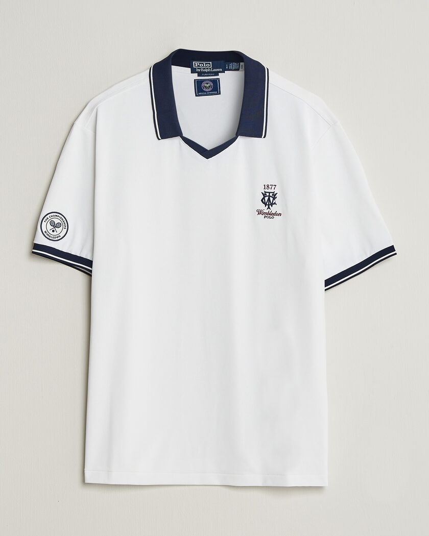 Polo Ralph Lauren Knitted Performance Polo Ceramic White – Hvit