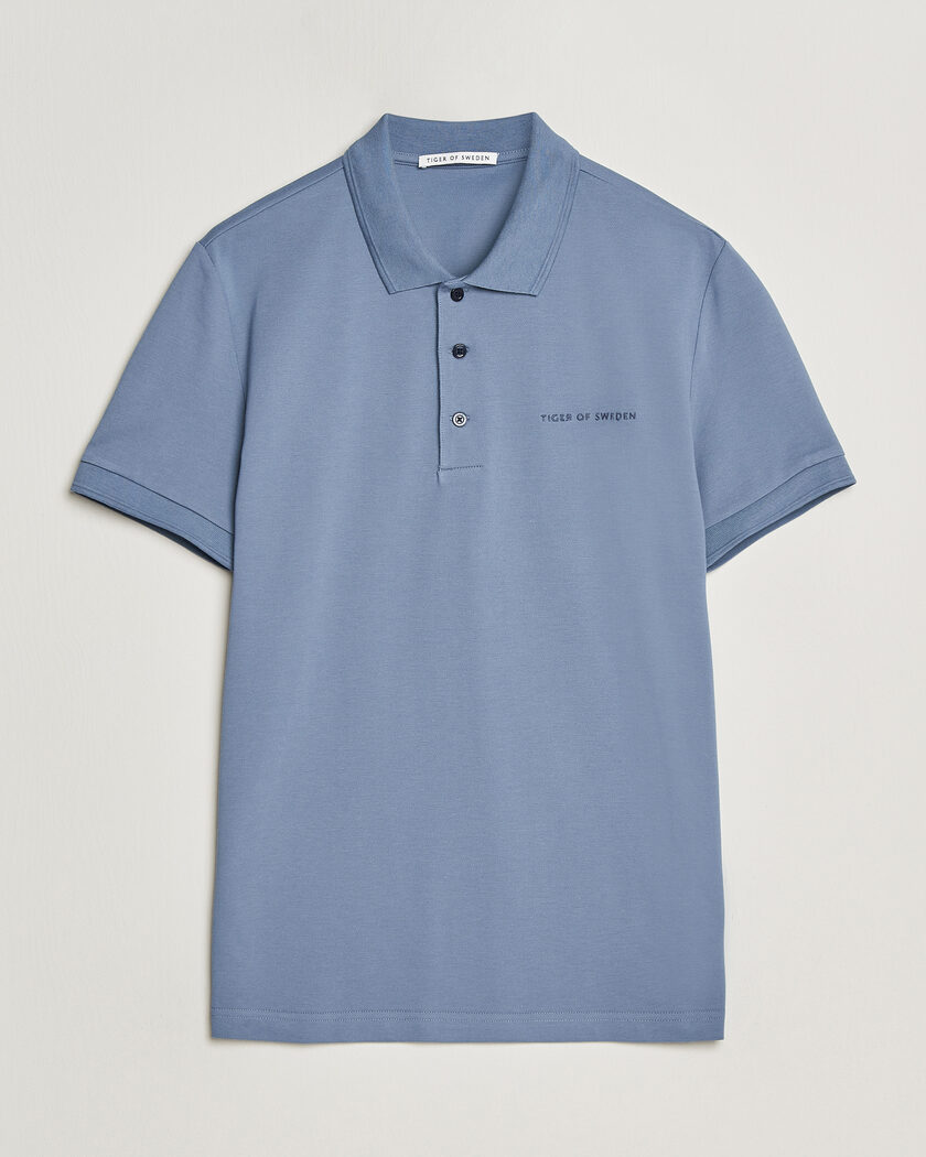 Tiger of Sweden Darios Polo Dull Blue – Blå