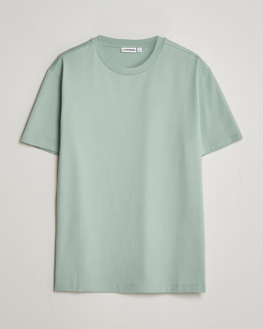 J.Lindeberg Sid Basic T-Shirt Jadeite – Grønn