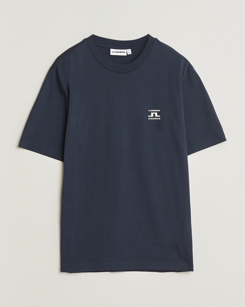  J.Lindeberg Parcie T-Shirt JL Navy – Blå