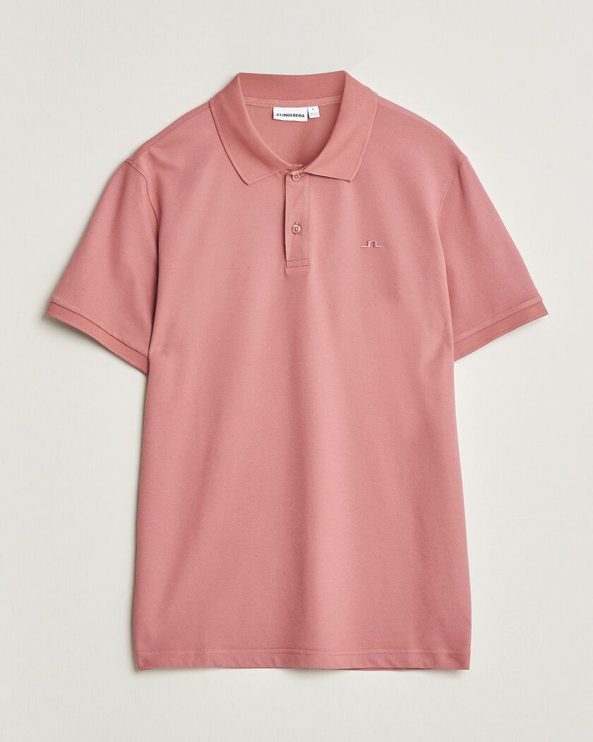 J.Lindeberg Verse Polo Withered Rose – Rosa