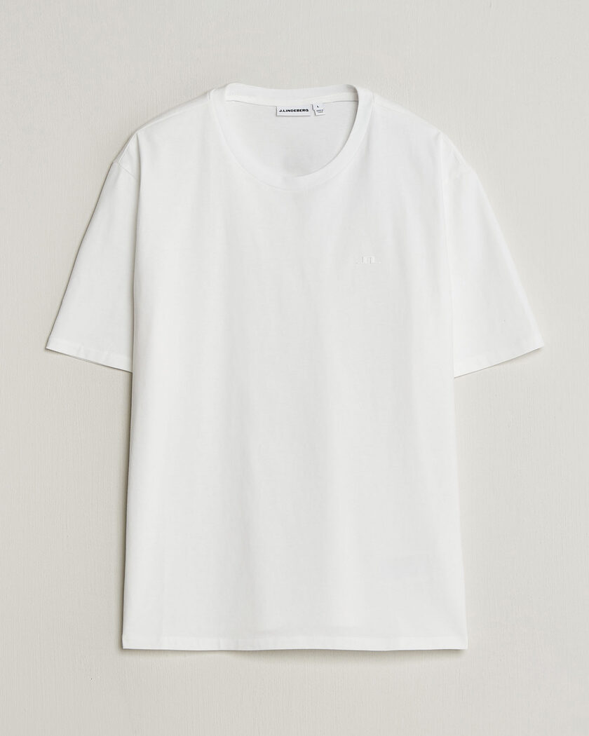 J.Lindeberg Alpha T-Shirt White – Hvit
