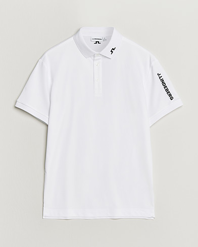 J.Lindeberg Tour Tech Polo White – Hvit