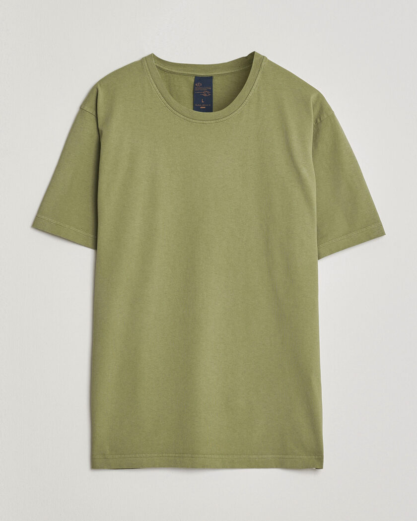 Nudie Jeans Uno Everyday Crew Neck T-Shirt Green – Grønn