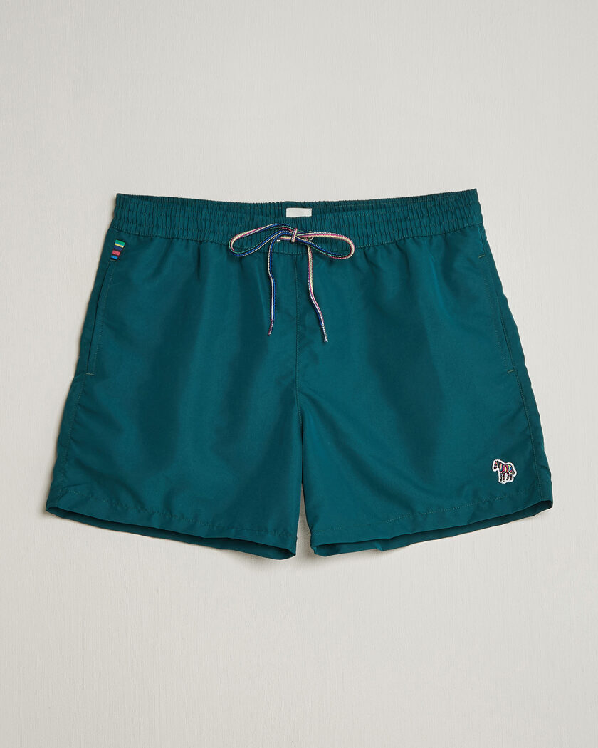 Paul Smith Zebra Swimshorts Dark Green – Grønn