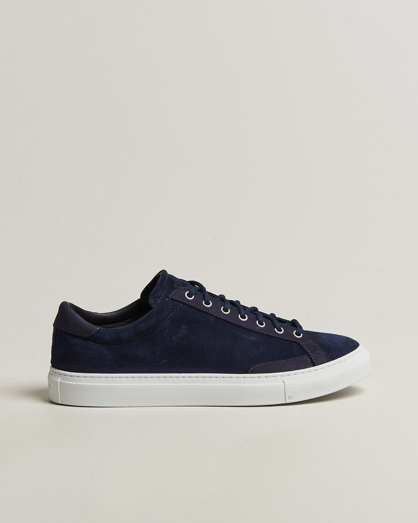 Diemme Veneto Low Sneaker Navy Suede – Blå