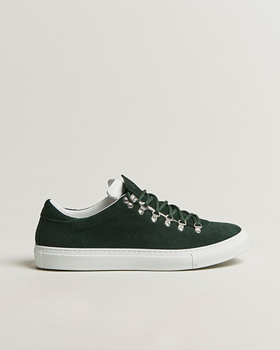 Diemme Marostica Low Sneaker Bottle Green Suede – Grønn