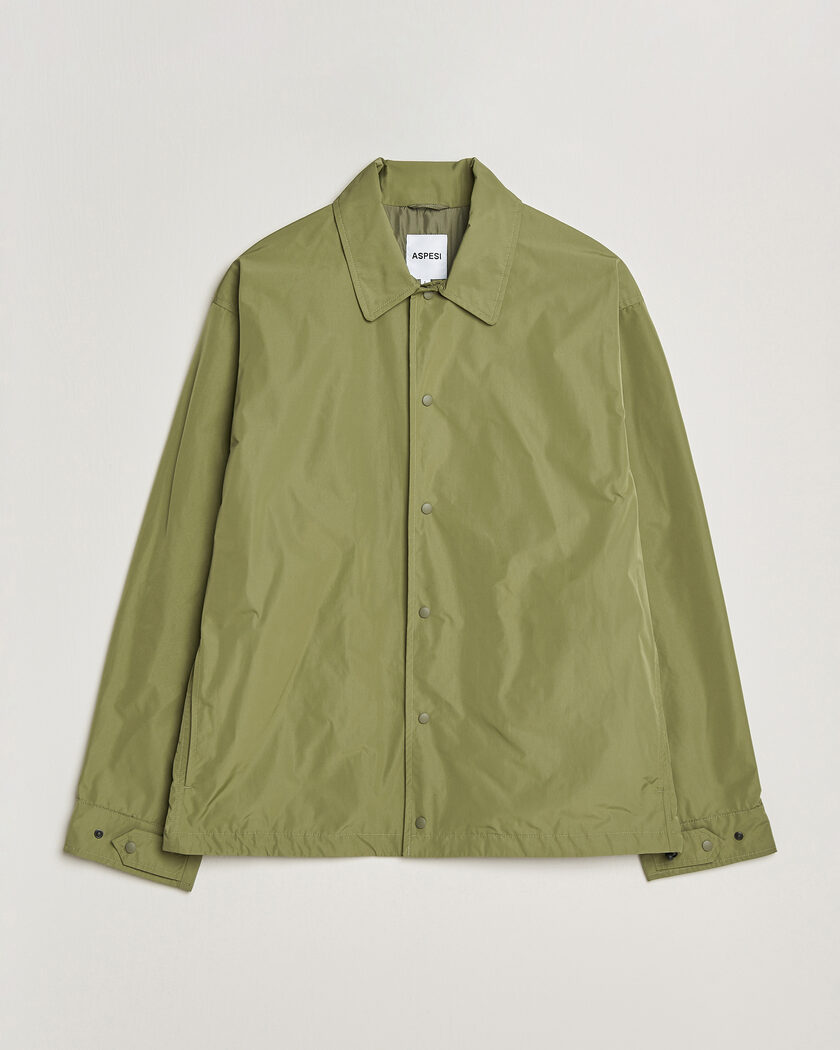 Aspesi Pollard Varsity Jacket Olive – Grønn