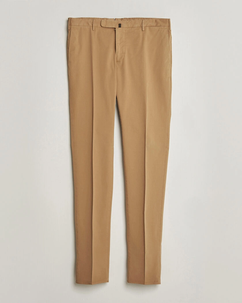 Incotex Slim Fit Comfort Chinos Khaki – Brun