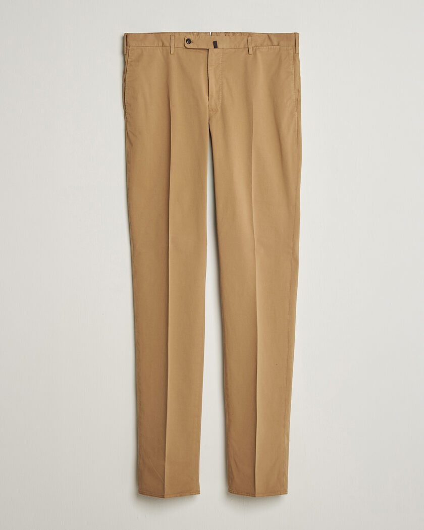 Incotex Regular Fit Comfort Chinos Khaki – Brun