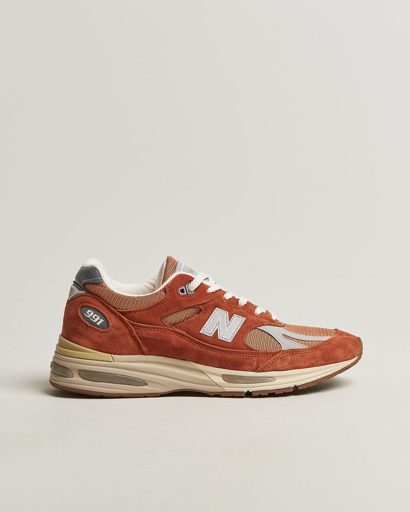 New Balance Made In US & UK New Balance Made in Made In UK 991v2 Porters Clay – Oransje