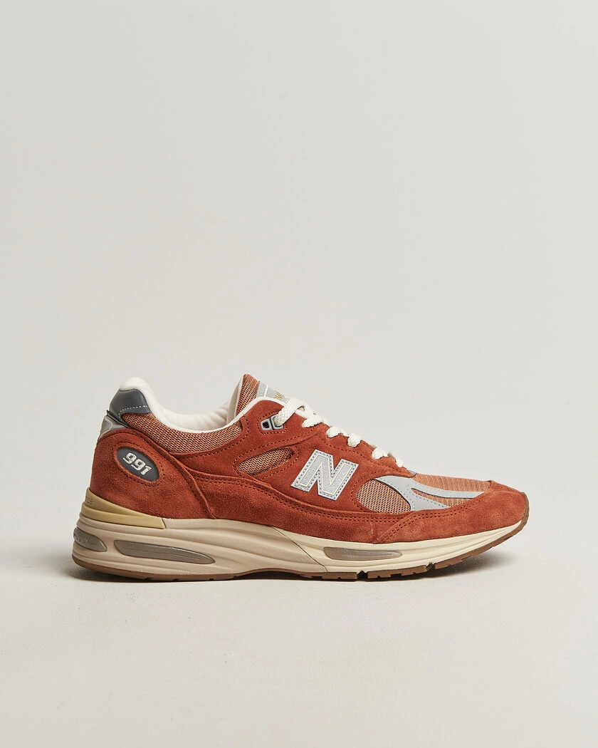 New Balance Made In US & UK New Balance Made in Made In UK 991v2 Porters Clay – Oransje