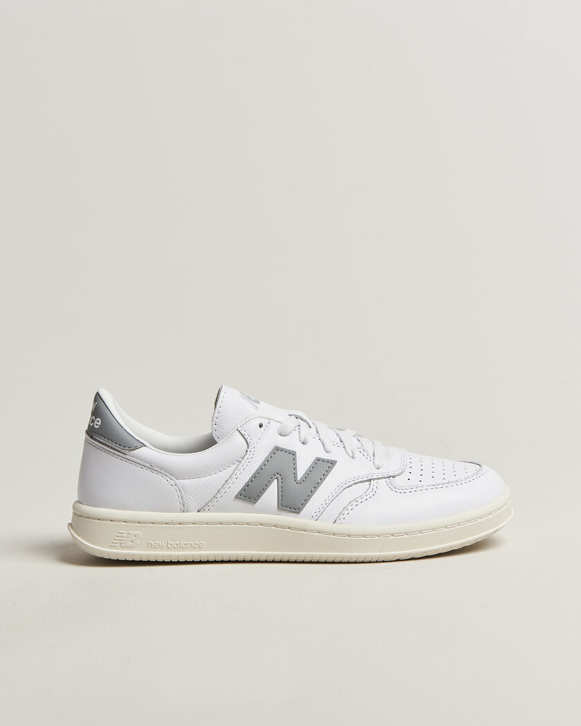 New Balance T500 Sneakers White/Grey – Hvit
