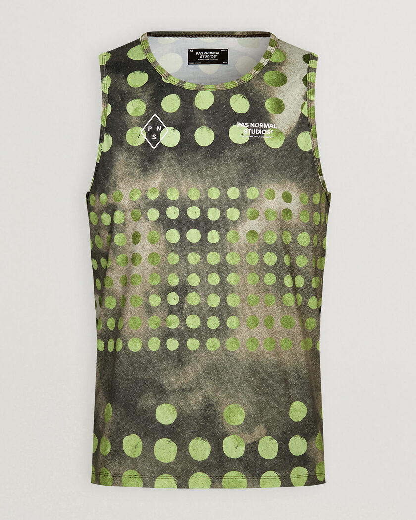 Pas Normal Studios TKO Balance Singlet Moss Green – Grønn
