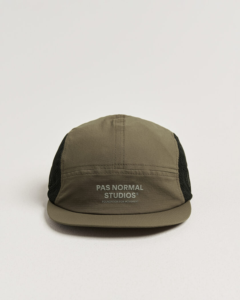 Pas Normal Studios TKO Balance Run Cap Dark Stone – Brun