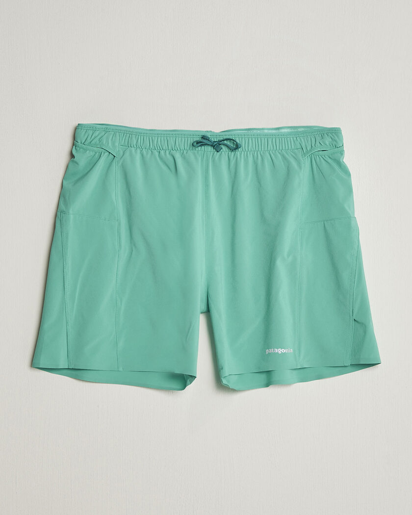 Patagonia Strider Pro Running Shorts Aqua Stone – Blå
