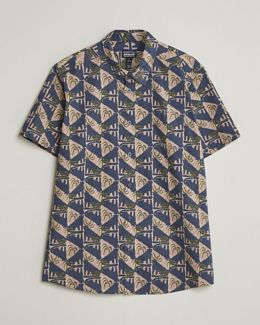 Patagonia Go To Short Sleeve Shirt Jaguar Geo – Flerfarget
