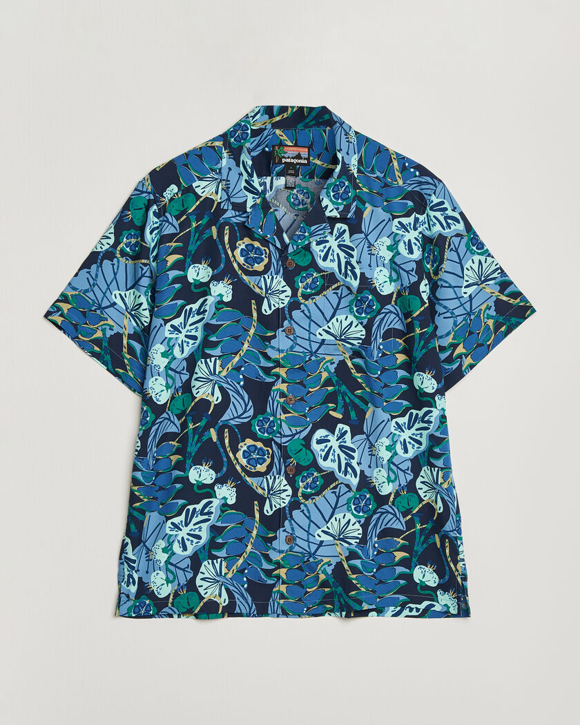 Patagonia Tidal Threads Short Sleeve Shirt New Navy – Blå
