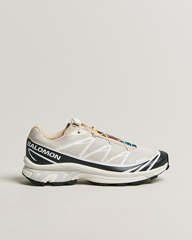 Salomon XT-6 Sneakers Rainy Day/Black – Hvit