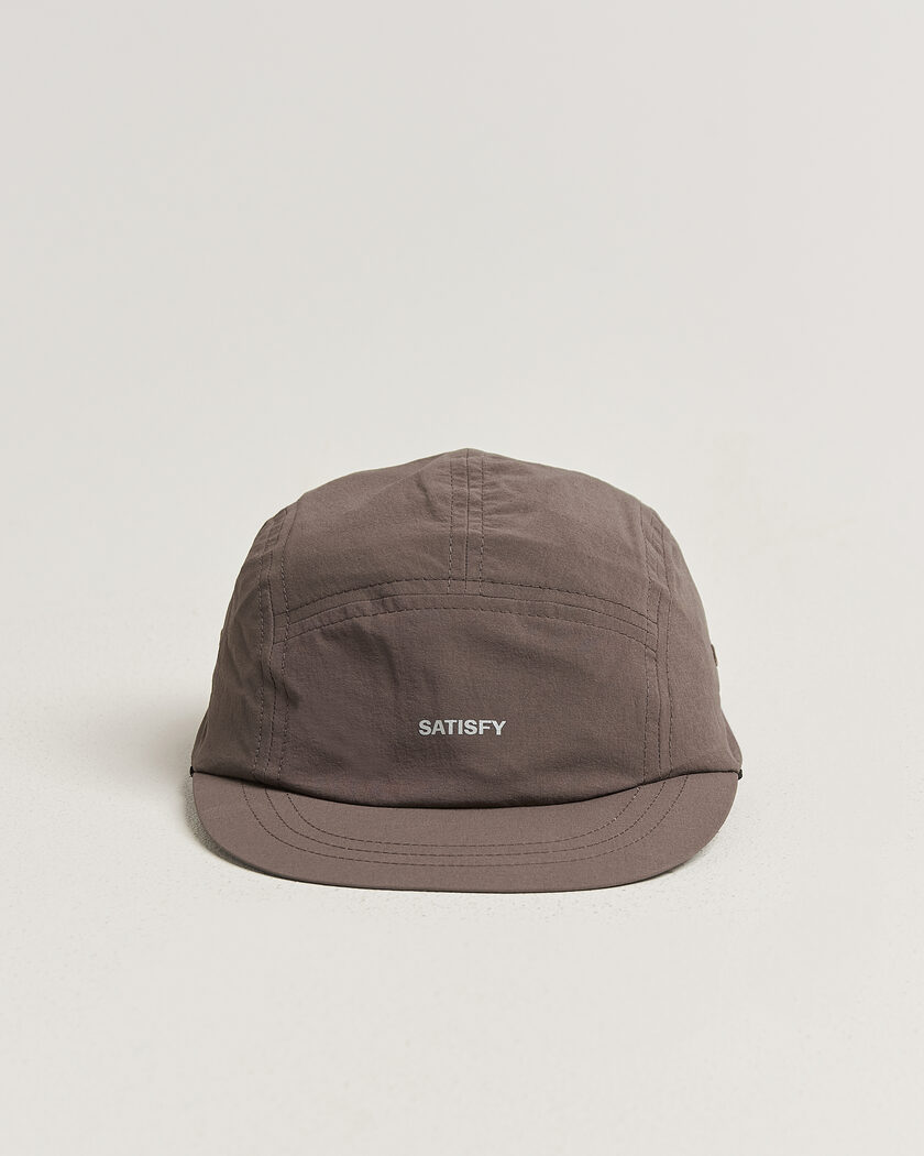 Satisfy SatisfyAmbientWarp Cordura Trail CapFalcon – Brun