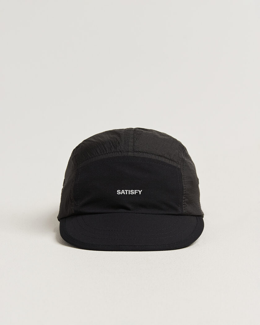 Satisfy Rippy Trail Cap Black – Svart