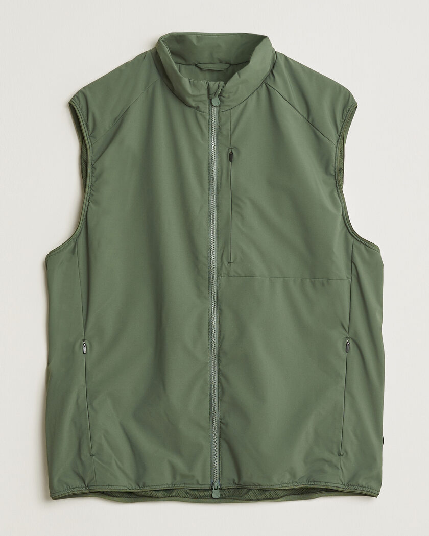 Save The Duck Joe Wind/Water Resistant Vest Thyme Green – Grønn
