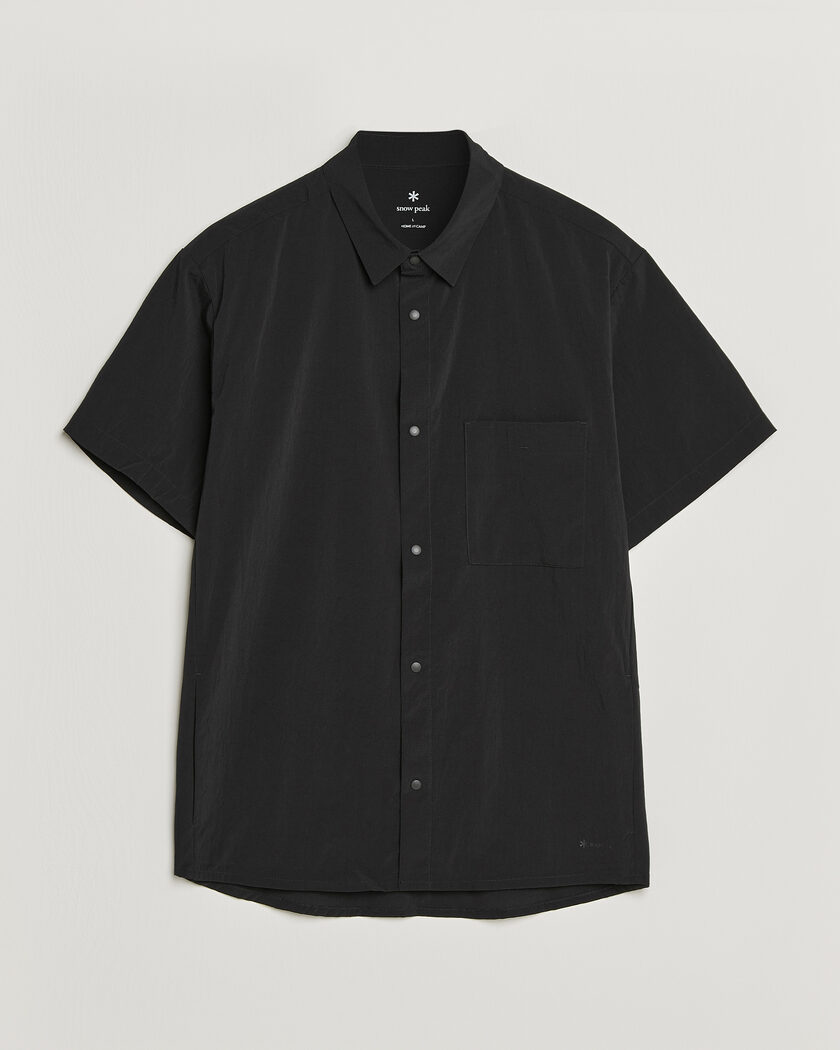 Snow Peak Quick Dry Shirt Black – Svart