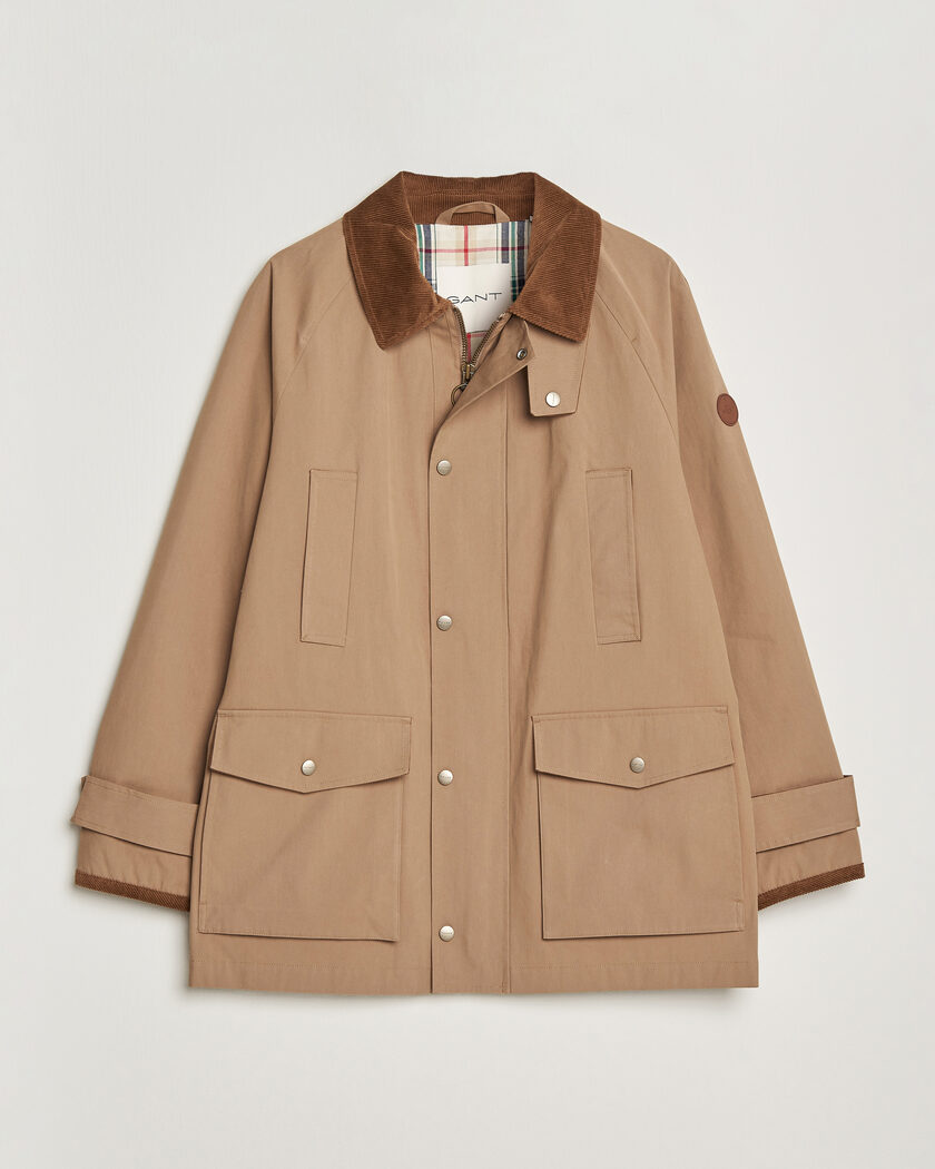 GANT Field Decker Jacket Warm Khaki – Beige