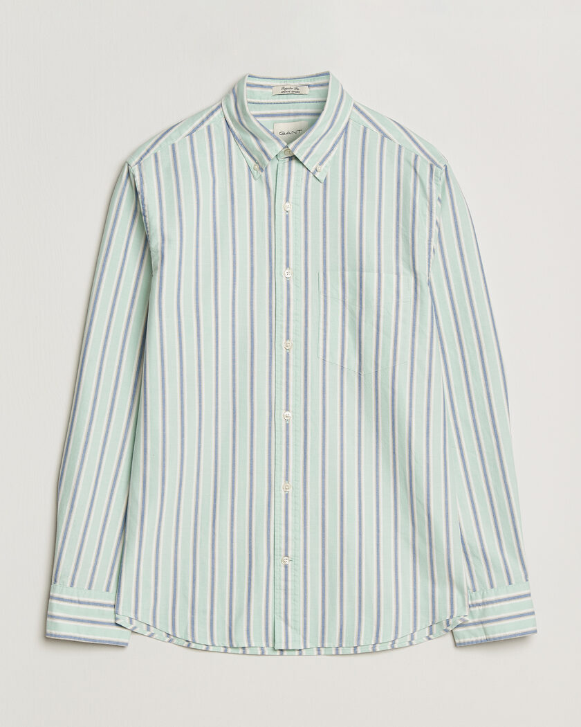 GANT Regluar Fit Archive Oxford Shirt Washed Turquoise – Grønn