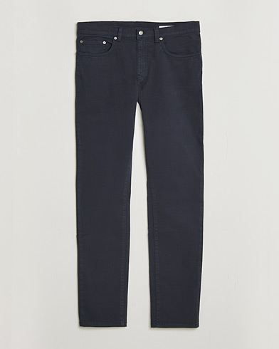 GANT Slim Fit Desert 5-Pocket Pants Evening Blue – Blå