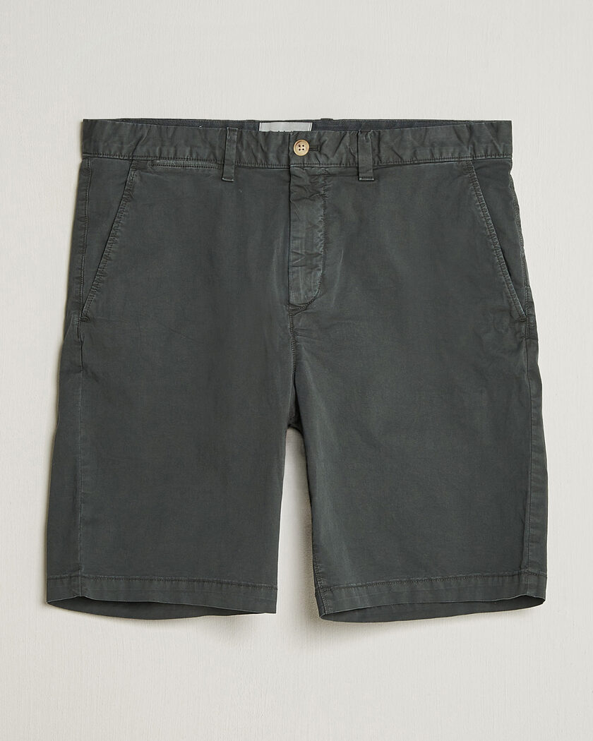 GANT Regular Sunfaded Shorts Washed Out Black – Svart