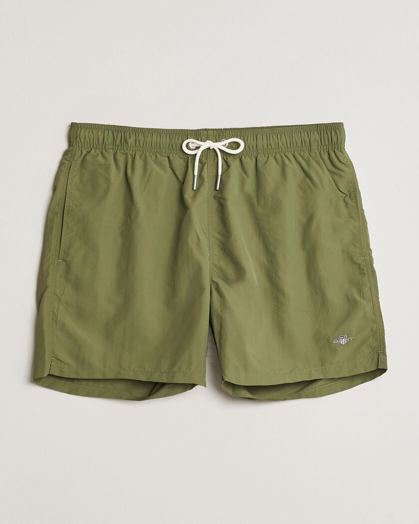 GANT Basic Swimshorts Dry Herb Green – Grønn