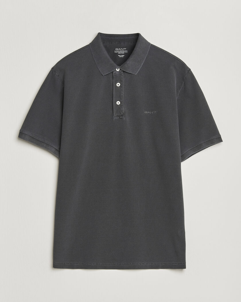 GANT Sunfaded Polo Black – Svart