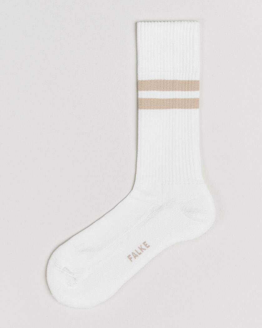 Falke Dynamic Tennis Sock White/Beige – Hvit