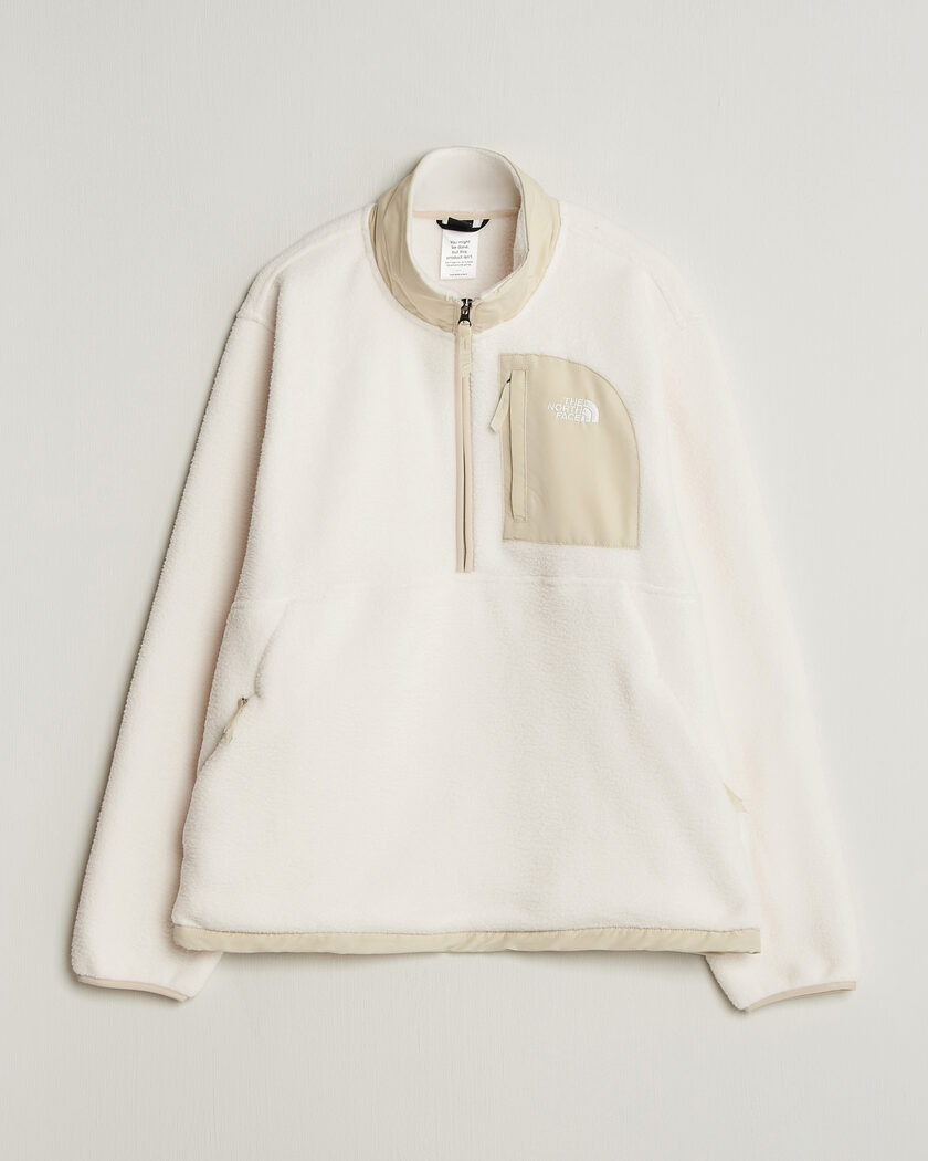 The North Face Yumiori Fleece Half Zip White Dune – Hvit