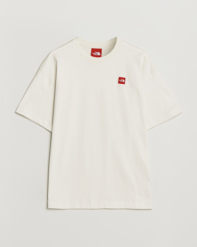 The North Face Red Box T-Shirt White Dune – Hvit