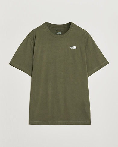 The North Face Evolution Simple Dome T-Shirt New Taupe Green – Grønn