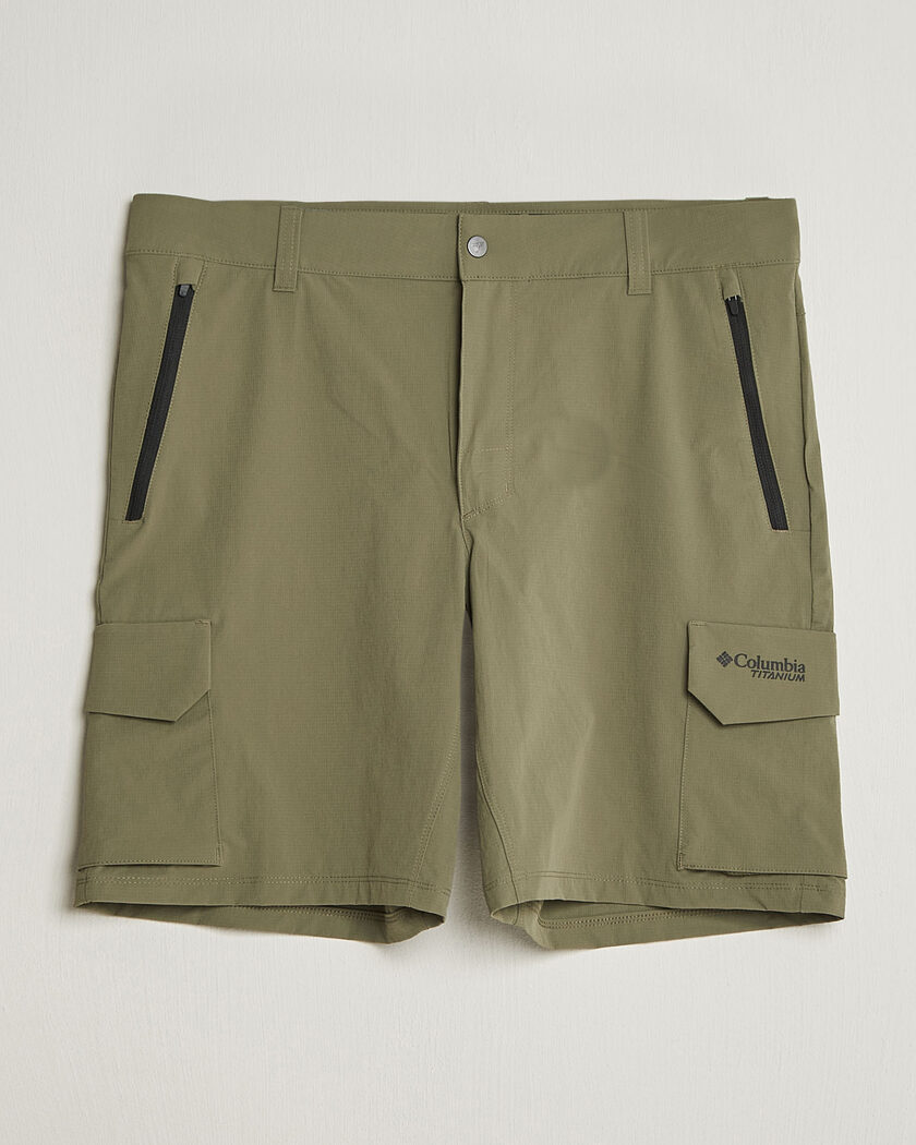 Columbia Silver Ridge Elite Cargo Shorts Stone Green – Grønn