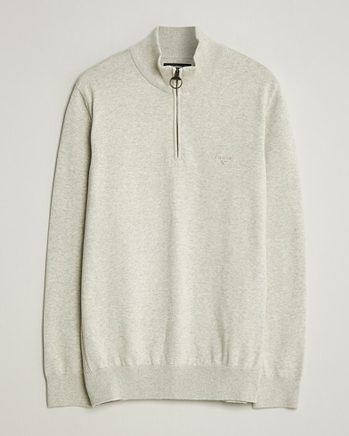 Barbour Lifestyle Cotton Half Zip Neutral – Beige