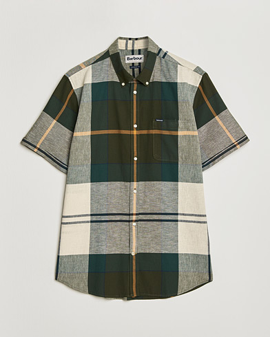 Barbour Lifestyle Douglas Short Sleeve Tailored Shirt Ancient Tartan – Grønn
