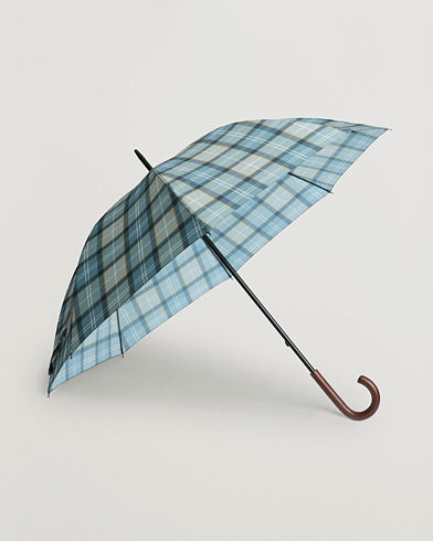 Barbour Lifestyle Full Length Tartan Umbrella Highland Loch – Grønn
